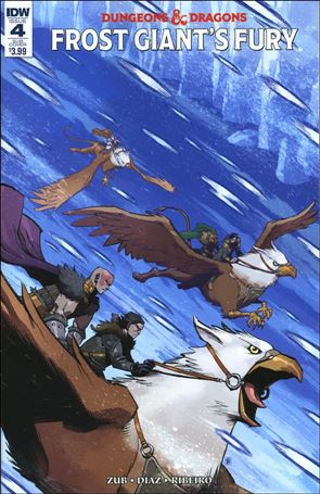 Dungeons & Dragons: Frost Giant's Fury issue 4-B Nelson Daniel Subscription Cover