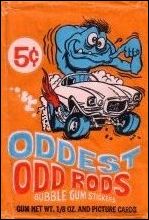 Oddest Odd Rods card 2 Sealed Pack