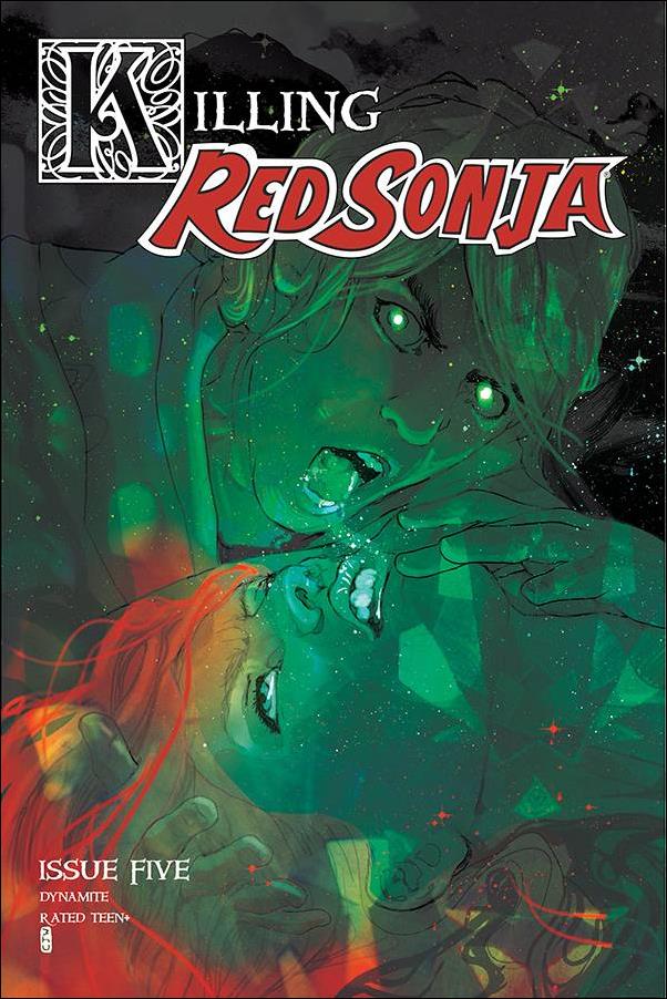Killing Red Sonja issue 5-H Christian Ward 1:20 Green Tint Cover