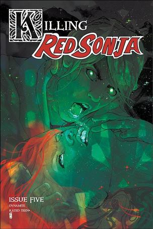 Killing Red Sonja issue 5-H Christian Ward 1:20 Green Tint Cover