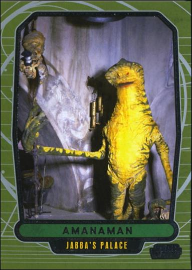 Star Wars Galactic Files (Expansion Subset) card 369 Amanaman Jabba's Palace