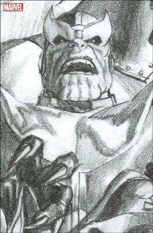 Warlock: Rebirth issue 1-I Alex Ross 1:100 Thanos Virgin Sketch Cover