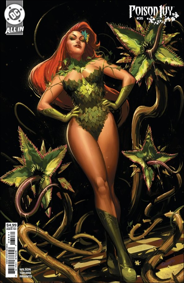 Poison Ivy issue 35-C Ben Harvey Cardstock Cover