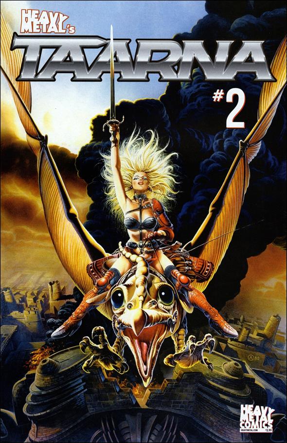 Taarna issue 2-B Chris Achilleos Cover