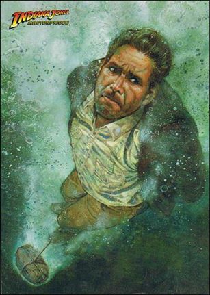 Indiana Jones Masterpieces (Base Set) card 72 How Deep is the Ocean?