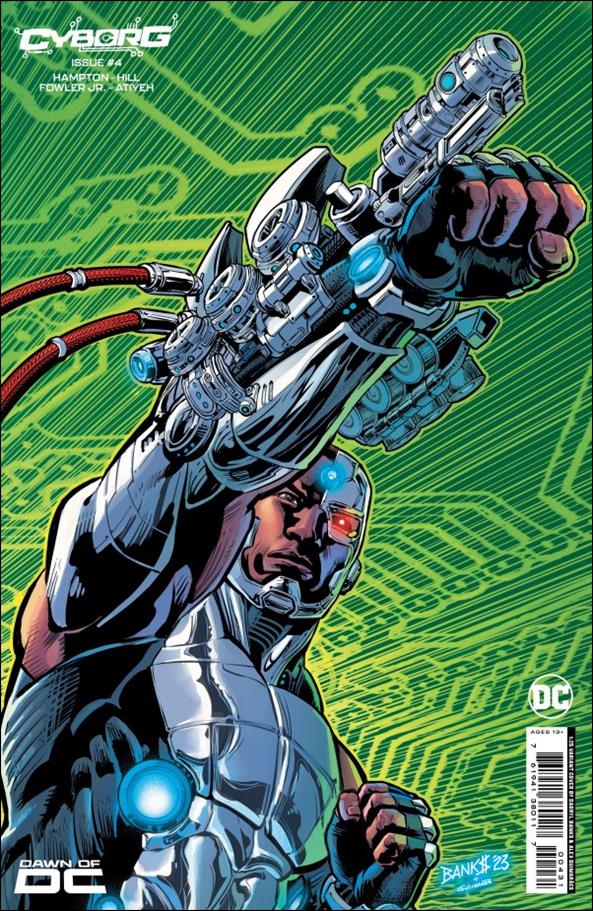 Cyborg (2023) issue 4-C Darryl Banks 1:25 Cardstock Cover
