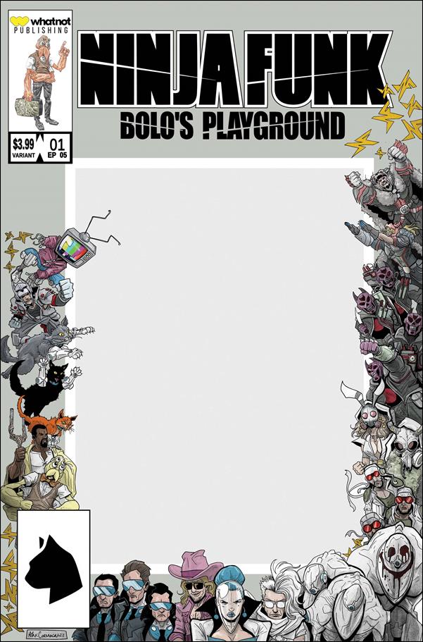 Ninja Funk: Bolo's Playground issue 1-D Alex Cormack Blank Cover
