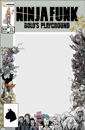 Ninja Funk: Bolo's Playground issue 1-D Alex Cormack Blank Cover