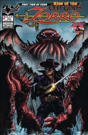 Zorro: Rise of the Old Gods issue 2 Standard Cover