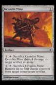 Magic the Gathering: New Phyrexia card 136 Gremlin Mine