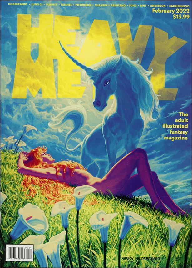 Heavy Metal issue 314-B Greg Hildebrandt Cover