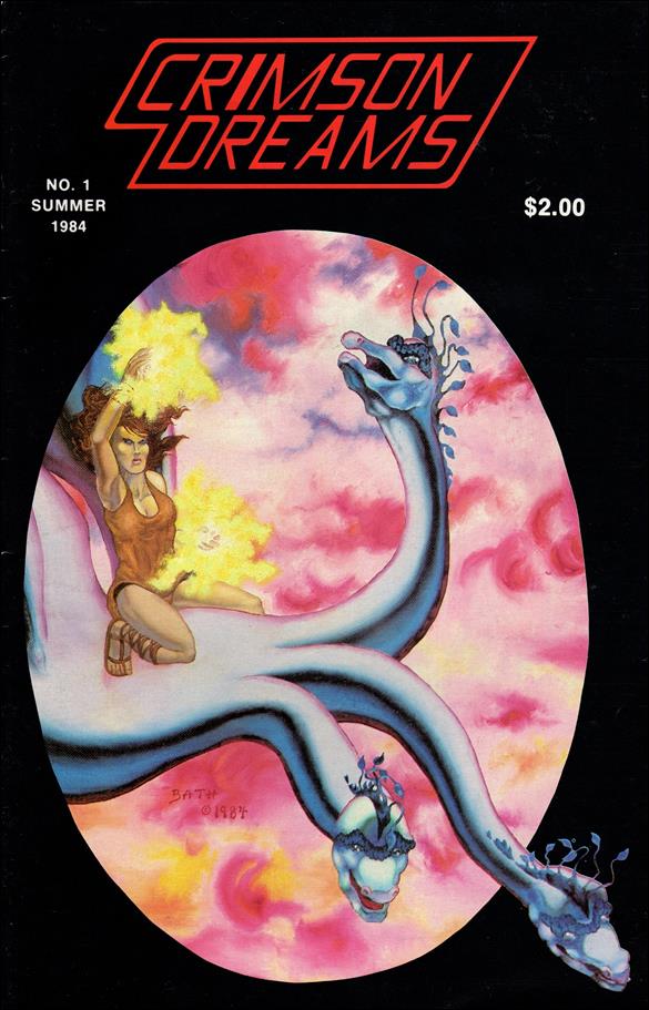 Crimson Dreams issue 1 Wraparound Cover