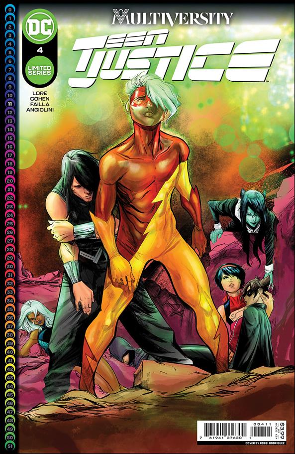 Multiversity: Teen Justice issue 4 Robbi Rodriguez Cover