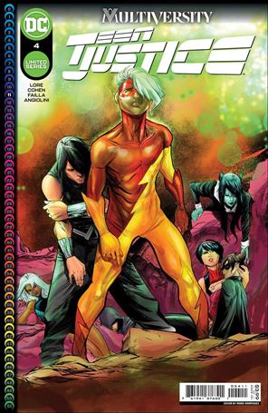 Multiversity: Teen Justice issue 4 Robbi Rodriguez Cover