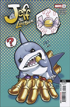 Jeff the Land Shark issue 1-J Rickie Yagawa Cover (Second Printing)