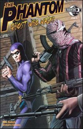 Phantom: Ghost Who Walks (2009) issue 2 Joe Corroney Cover