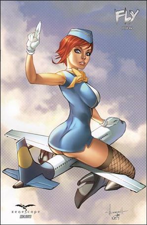 Fly (2011) issue 4-D Ale Garza Zenescope Exclusive Cover 1/500