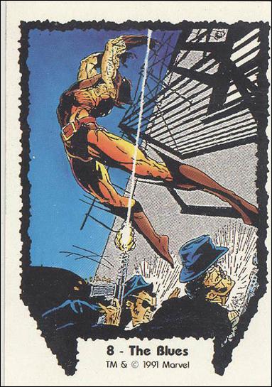 Wolverine: From Then 'Til Now (Base Set) card 8 The Blues