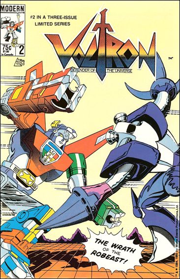 Voltron (1984) issue 2
