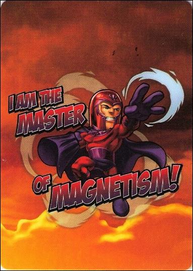 Marvel Super Hero Squad (Base Set) card 54 I am the Master of Magnetism
