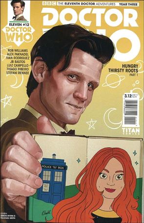 Doctor Who: The Eleventh Doctor Year Three issue 12 Simon Myers & Rachael Smith Cover