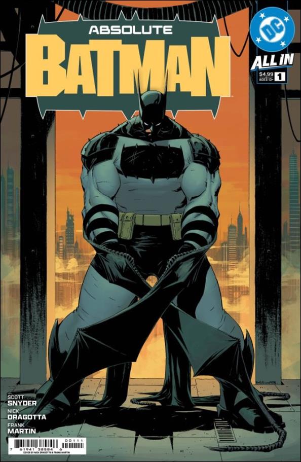 Absolute Batman issue 1 Nick Dragotta Cover