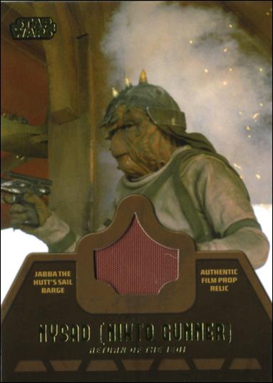 Star Wars Jedi Legacy (Relic Subset) card JR-4 Nysad (Nikto Gunner) - Return of the Jedi
