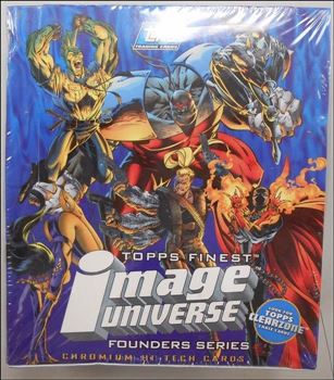 Topps Finest Image Universe Founders Series card 1-B Sealed Blue Box