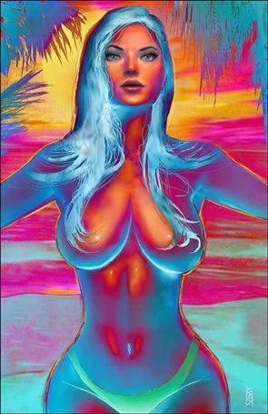 Gun Honey: Blood for Blood issue 3-I Nathan Szerdy 616 Ultraviolet Virgin Cover