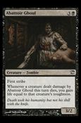 Magic the Gathering: Innistrad (Base Set) card 85 Abattoir Ghoul