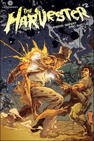 Harvester issue 2 Eric Battle Cover