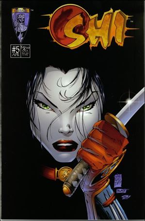 Shi: The Way of the Warrior issue 5-B Black Cover