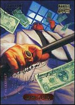 1994 Marvel Masterpieces (Gold-Foil Signature Parallel Base Set) card 62 Kingpin