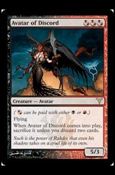 Magic the Gathering: Dissension (Base Set) card 140 Avatar of Discord