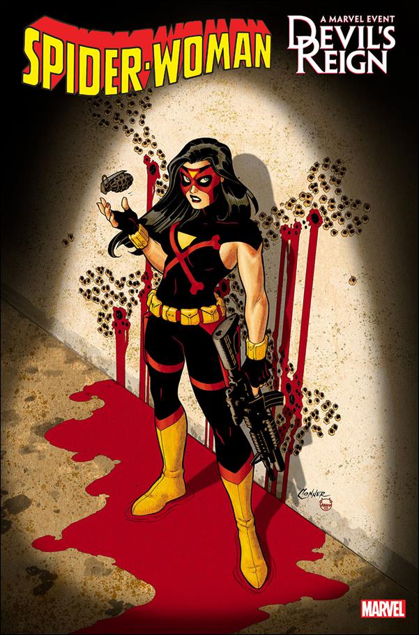 Spider-Woman (2020) issue 18-B Amanda Conner Villains' Reign Cover