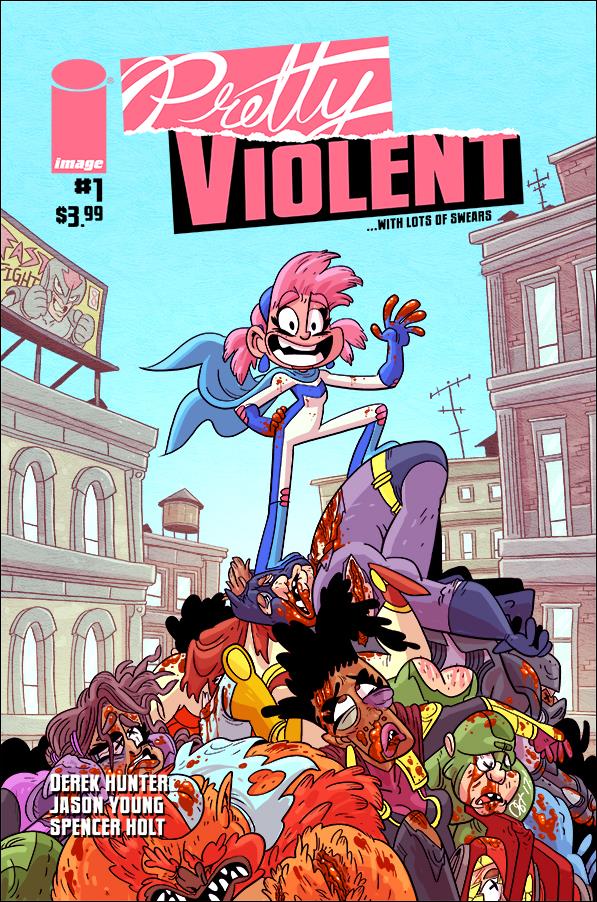Pretty Violent issue 1 Derek Hunter Cover