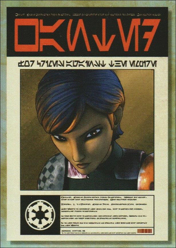 Star Wars Galaxy 2018 (Wanted Posters Subset) card P-4 Sabine Wren