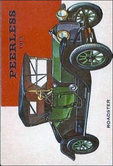 World on Wheels (Base Set) card 76 Peerless Roadster 1913