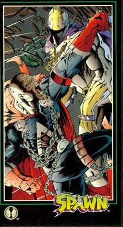 Spawn: Widevision (Base Set) card 104 Spawn vs. Redeemer Round Two
