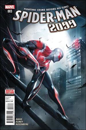 Spider-Man 2099 (2015) issue 3 Francesco Mattina Cover