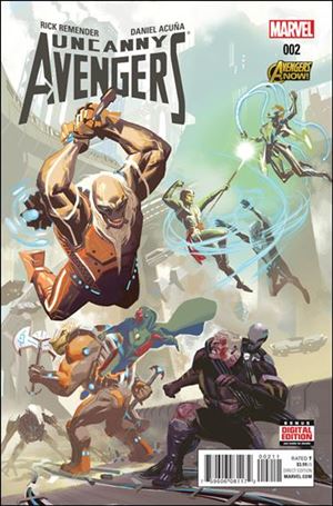 Uncanny Avengers (2015/03) issue 2 Daniel Acuna Cover