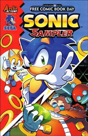 Sonic Sampler: Free Comic Book Day Edition Cover Image 1