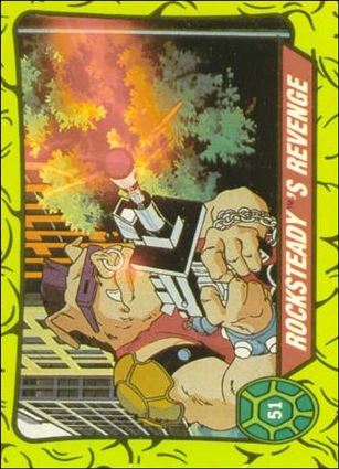 Teenage Mutant Hero Turtles (Ireland) (Base Set) card 51 Rocksteady's Revenge