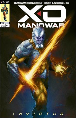 X-O Manowar: Invictus issue 1-B Toby Willsmer Cover