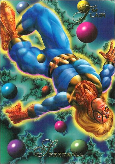 Marvel Annual Flair '94 (Base Set) card 64 Speedball