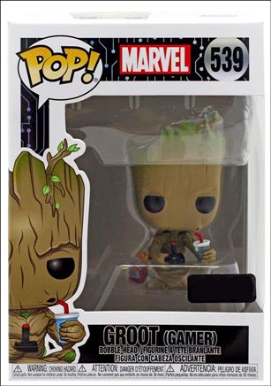 POP! Marvel figure 539 Groot (Gamer)