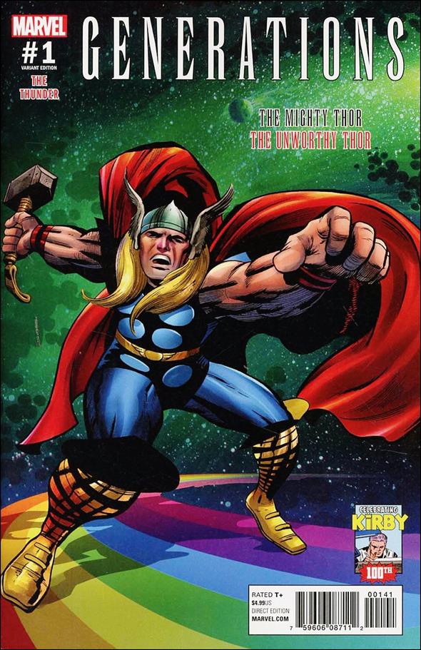 Generations: The Unworthy Thor & The Mighty Thor issue 1-D Jack Kirby 1:10 Cover
