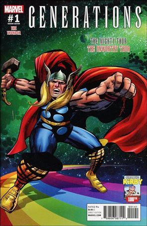 Generations: The Unworthy Thor & The Mighty Thor issue 1-D Jack Kirby 1:10 Cover