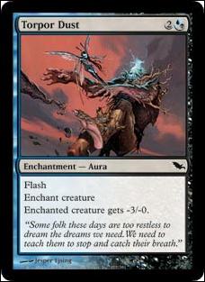 Magic the Gathering: Shadowmoor (Base Set) card 177 Torpor Dust