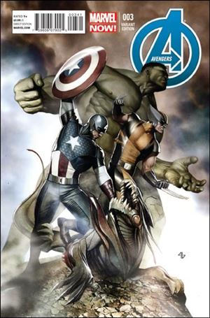 Avengers (2013) issue 3-B Adi Granov 1:50 Cover